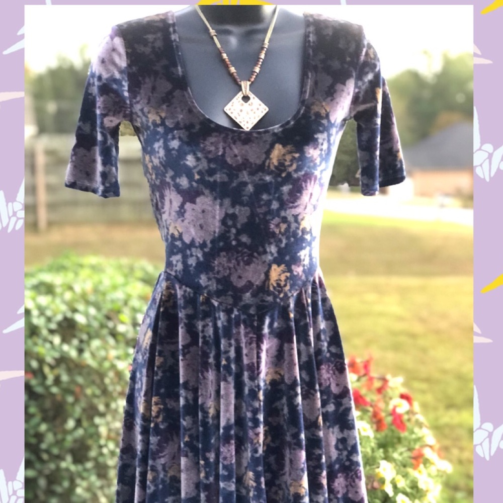 💝👼😇Kimchi Blue Velvety Dress - XS